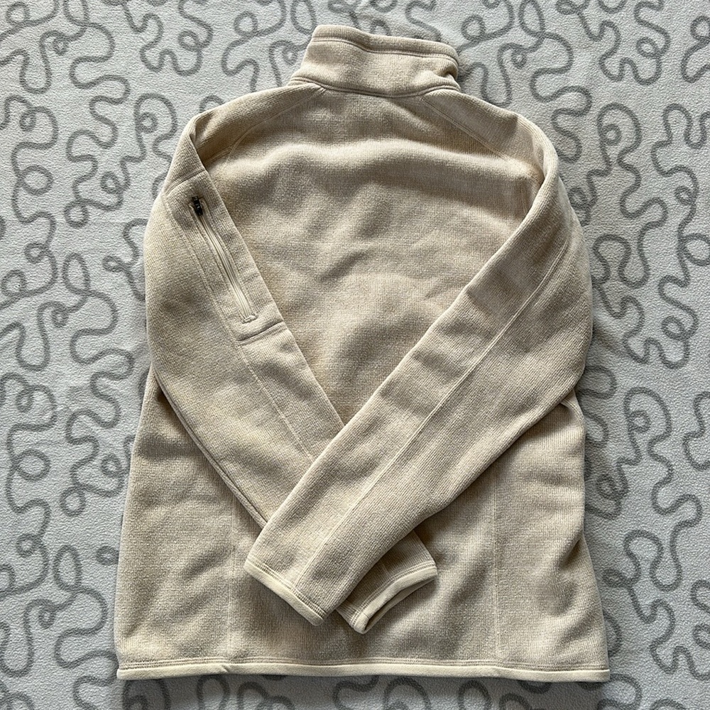 Patagonia Better Sweater Cream 1/4 Zip - Picture 2 of 6